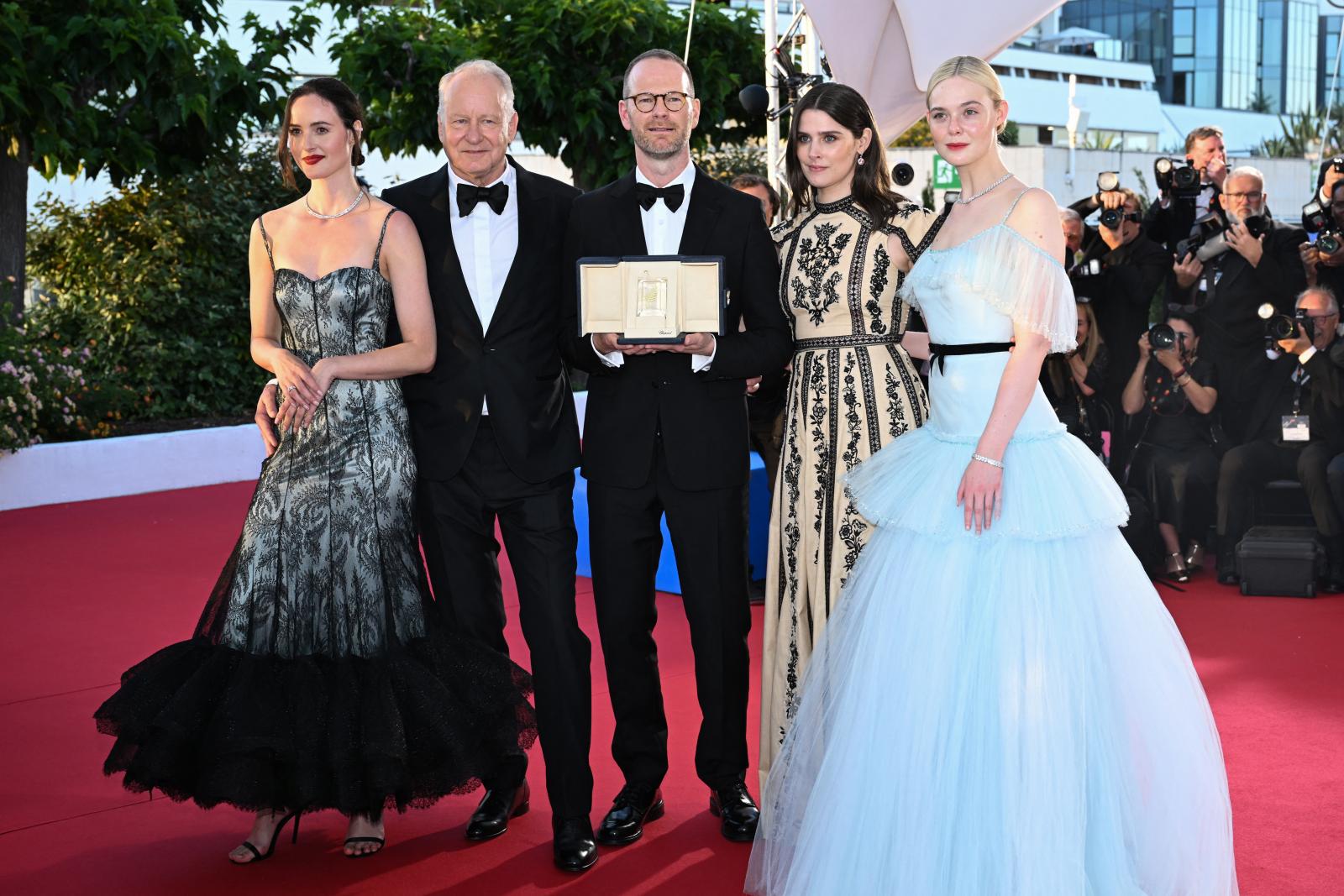 Renate Reinsve, Stellan Skarsgard, Joachim Trier, Inga Ibsdotter Lilleaas és Elle Fanning