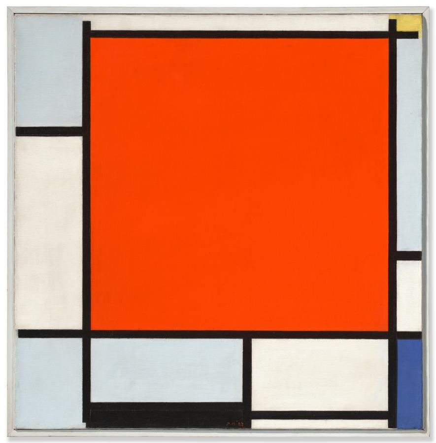 Piet Mondrian alkotása volt a tavaszi
rekorder, 47,6 millió dollárt fizettek érte
