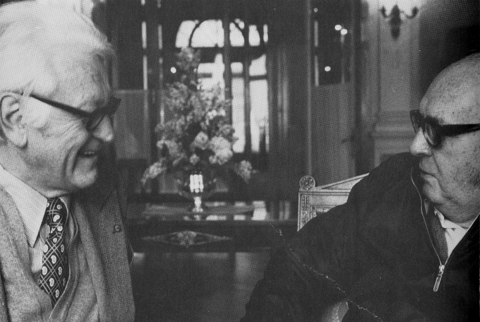 Nicolas Nabokov
zeneszerző
(balra), az író
Vladimir Nabokov
unokaöccse
(jobbra) is a CCF
alapítója volt