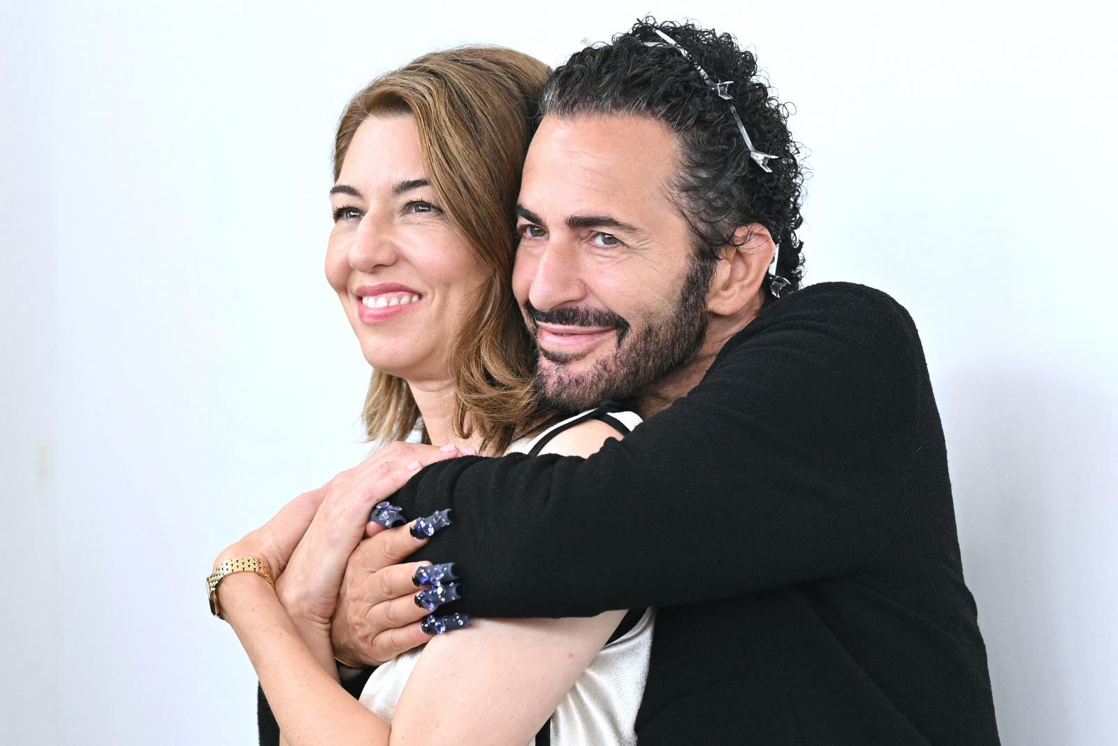 Sofia Coppola rendező a divattervező Marc Jacobs-szal