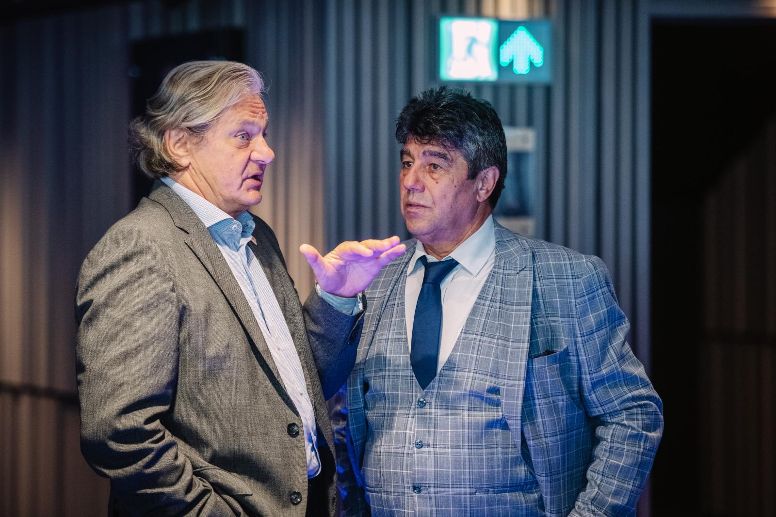 Az eseményt a Magyar Teátrumi Társaság szervezte. Két meghívott találkozása : Rátóti Zoltán és Nemcsák Károly 