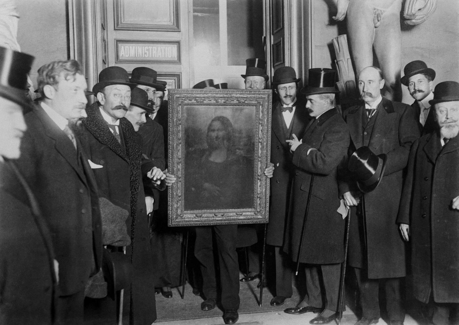 A Mona Lisa elrablását akkoriban egy teljes napig nem vették észre a múzeum dolgozói