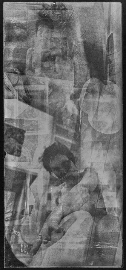 Gálos László - Virtual-Corpus Flooding_Syporca Whandal performer multimédiaművész A2-003-2 (ambrotípia)