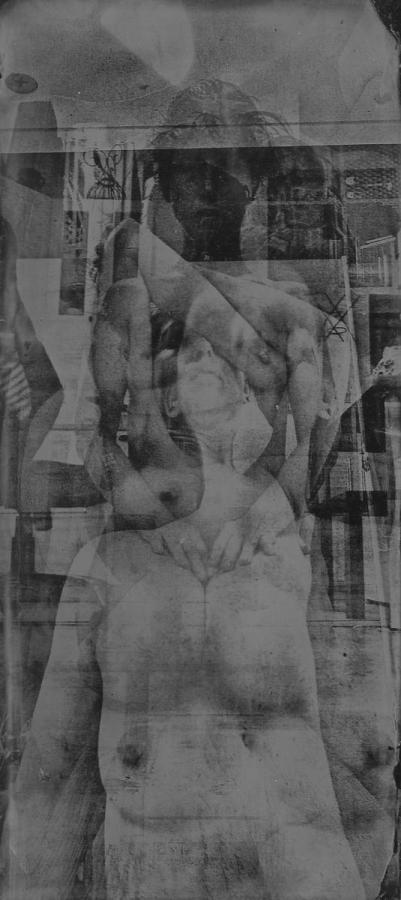 Gálos László - Virtual-Corpus Flooding_Syporca Whandal performer multimédiaművész A2-003-2 (ambrotípia)