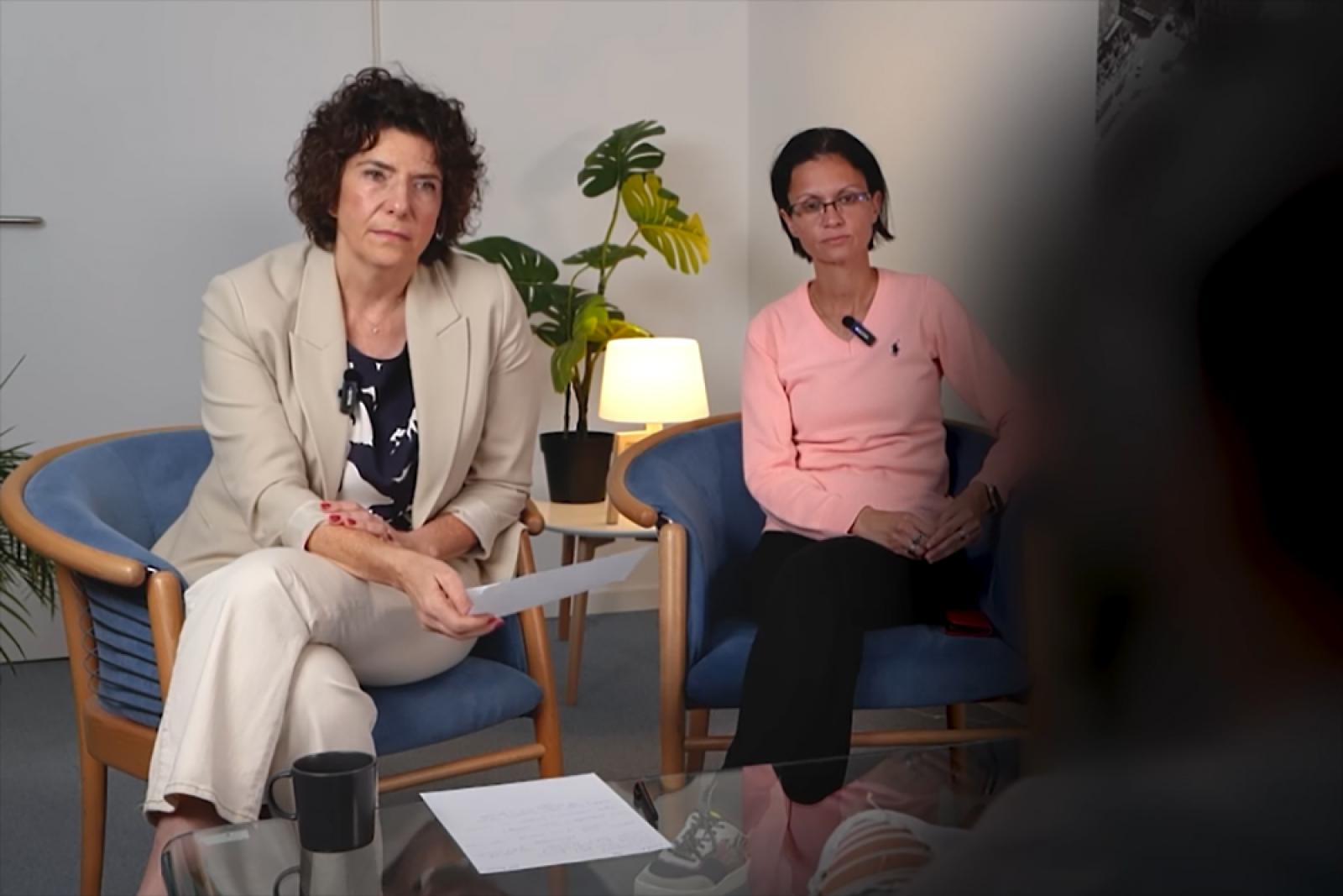 Részlet a Dobrev Klára által közzétett videóból