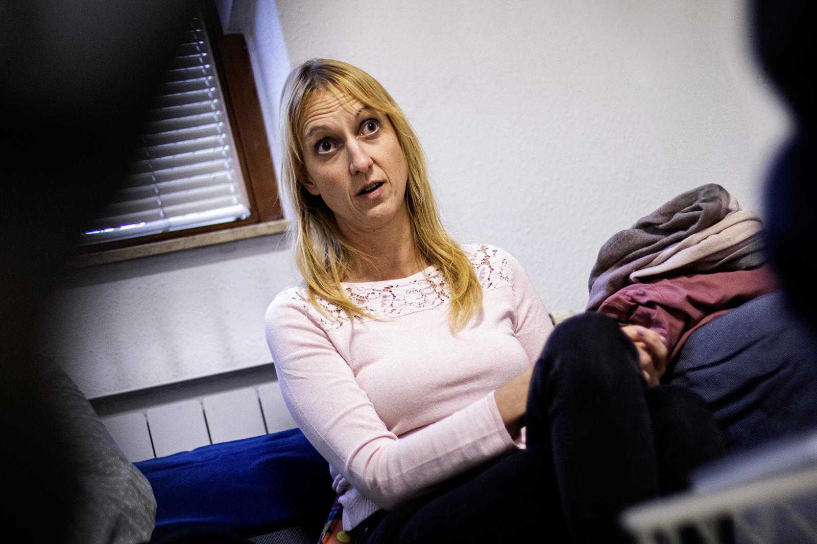 Molnár Éva, a Siketvakok Országos Egyesületének vezetőségi tagja