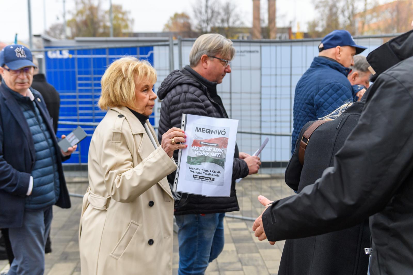 A Tisza Párt országjáró rendezvénye Győrben november 15-én 