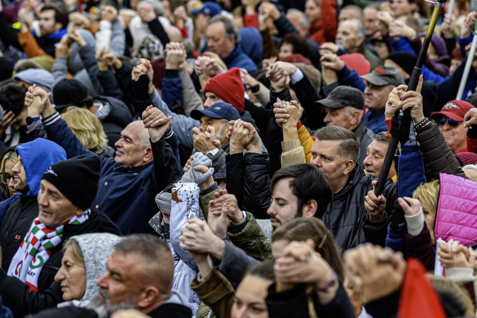 A Tisza Párt országjáró rendezvénye Győrben november 15-én 