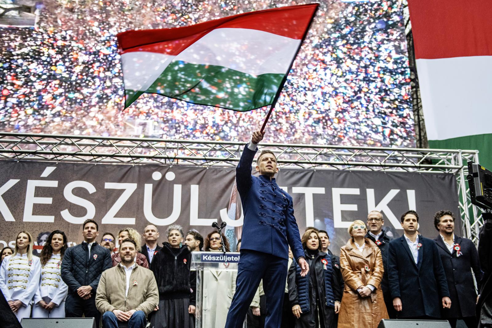 Magyar Péter egy éve. Készültek már akkor is