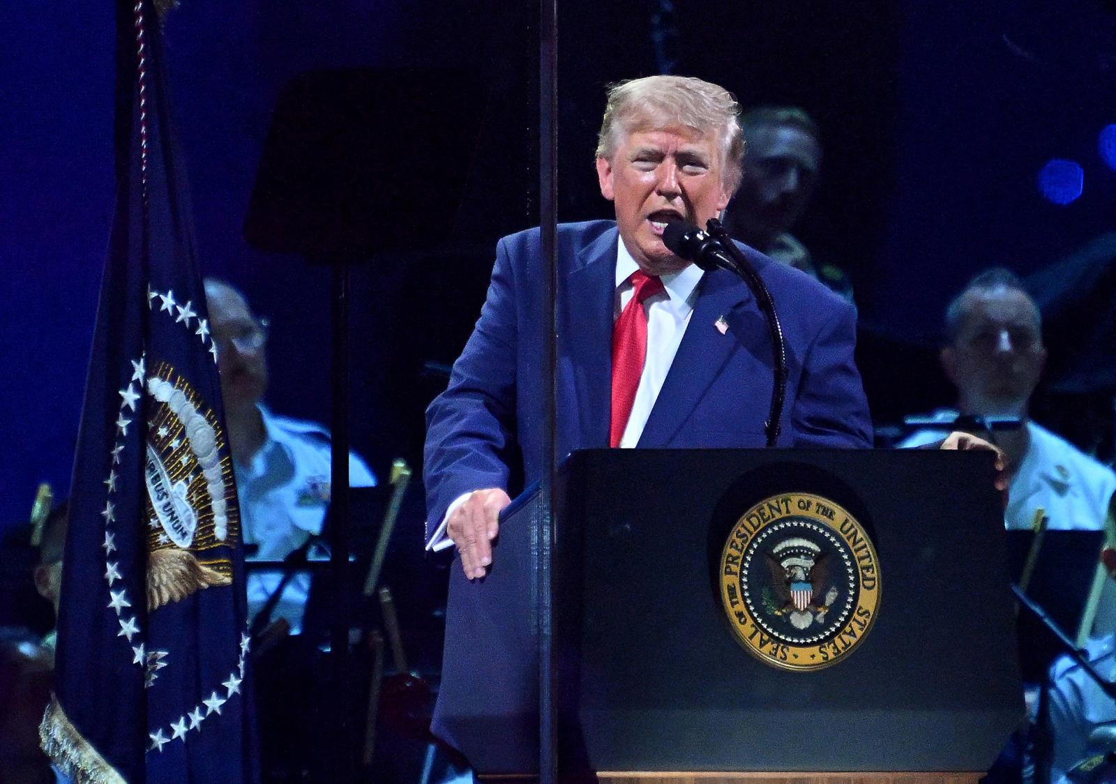 Donald Trump is ott volt