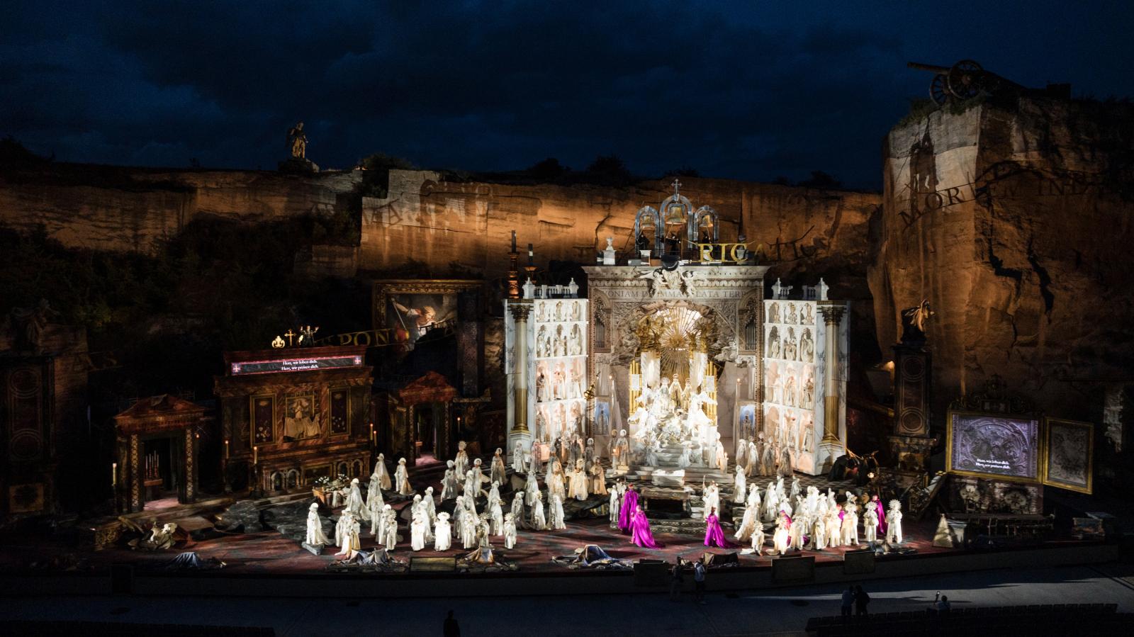 Cavaradossi és Tosca egyik kettőse, Yongzhao Yu és Joyce El-Khoury
