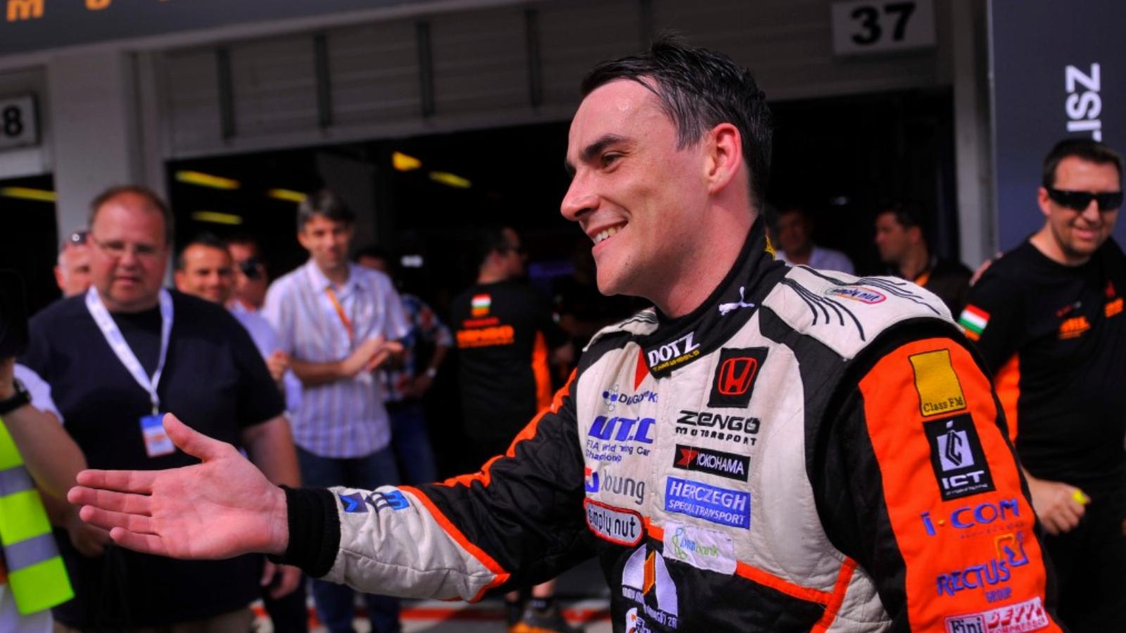 Michelisz Norbert az első futamon második helyen végzett Argentínában FOTÓ: SZALMÁS PÉTER