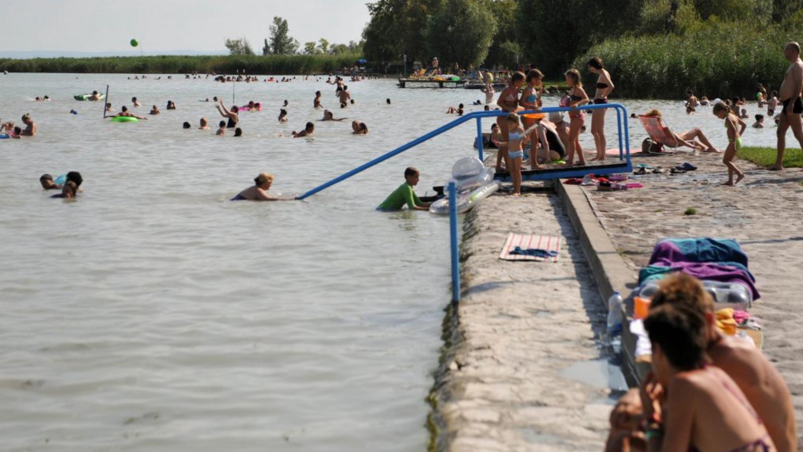 Káptalanfüred: a Balaton mindig népszerű FOTÓ: TÓTH GERGŐ