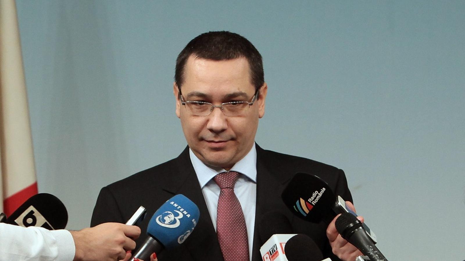 Victor Ponta miniszterelnök/Getty Images 