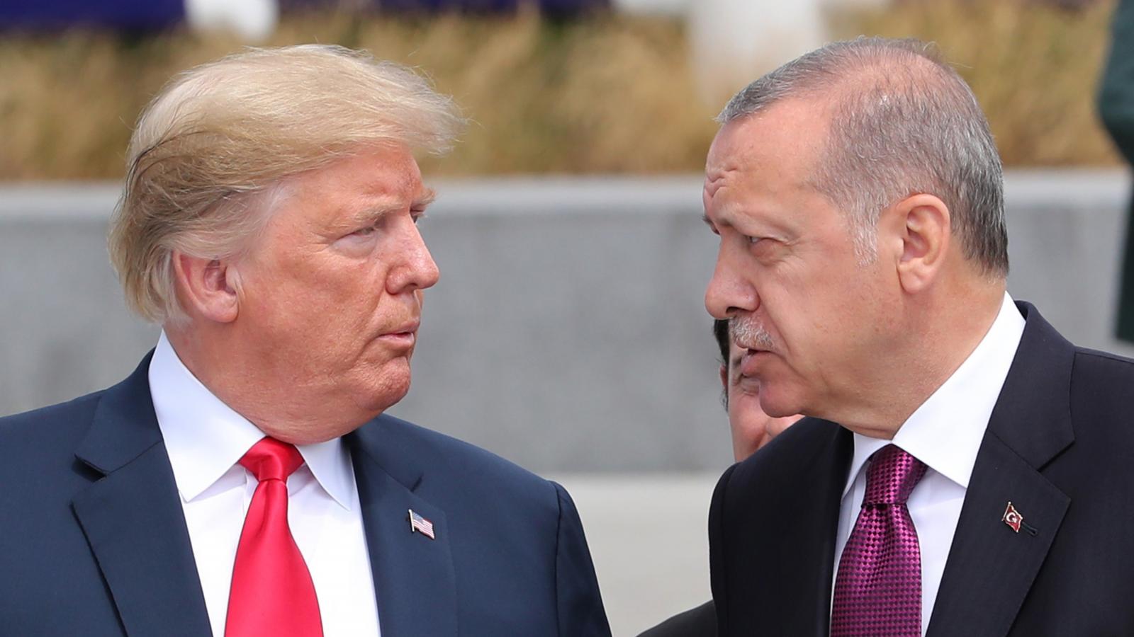 Trump és Erdogan viszonya az utóbbi hónapban vált igen fagyossá