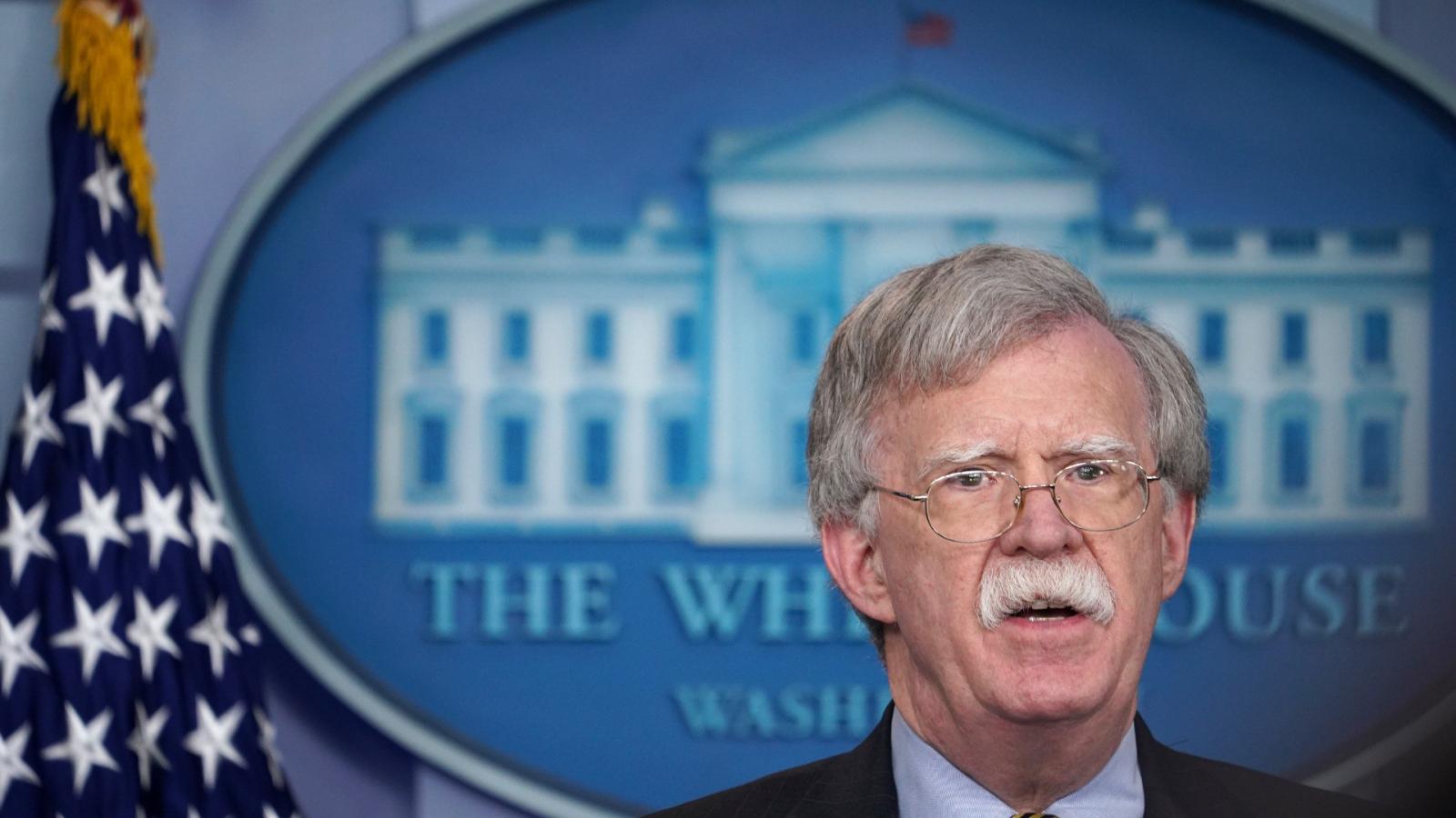 John Bolton amerikai nemzetbiztonsági főtanácsadó