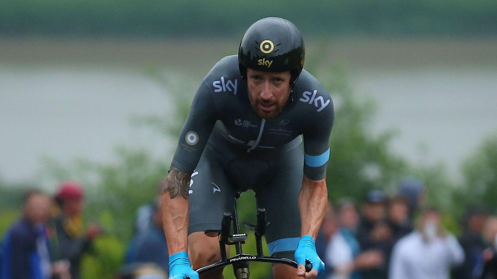 Sir Bradley Wiggins a cél felé FOTÓ: EUROPRESS/GETTY IMAGES/BRYN LENNON