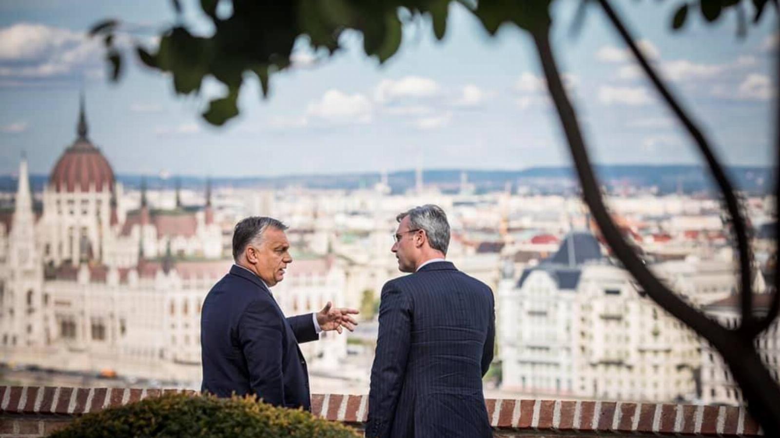 Orbán Viktor és Norbert Hofer