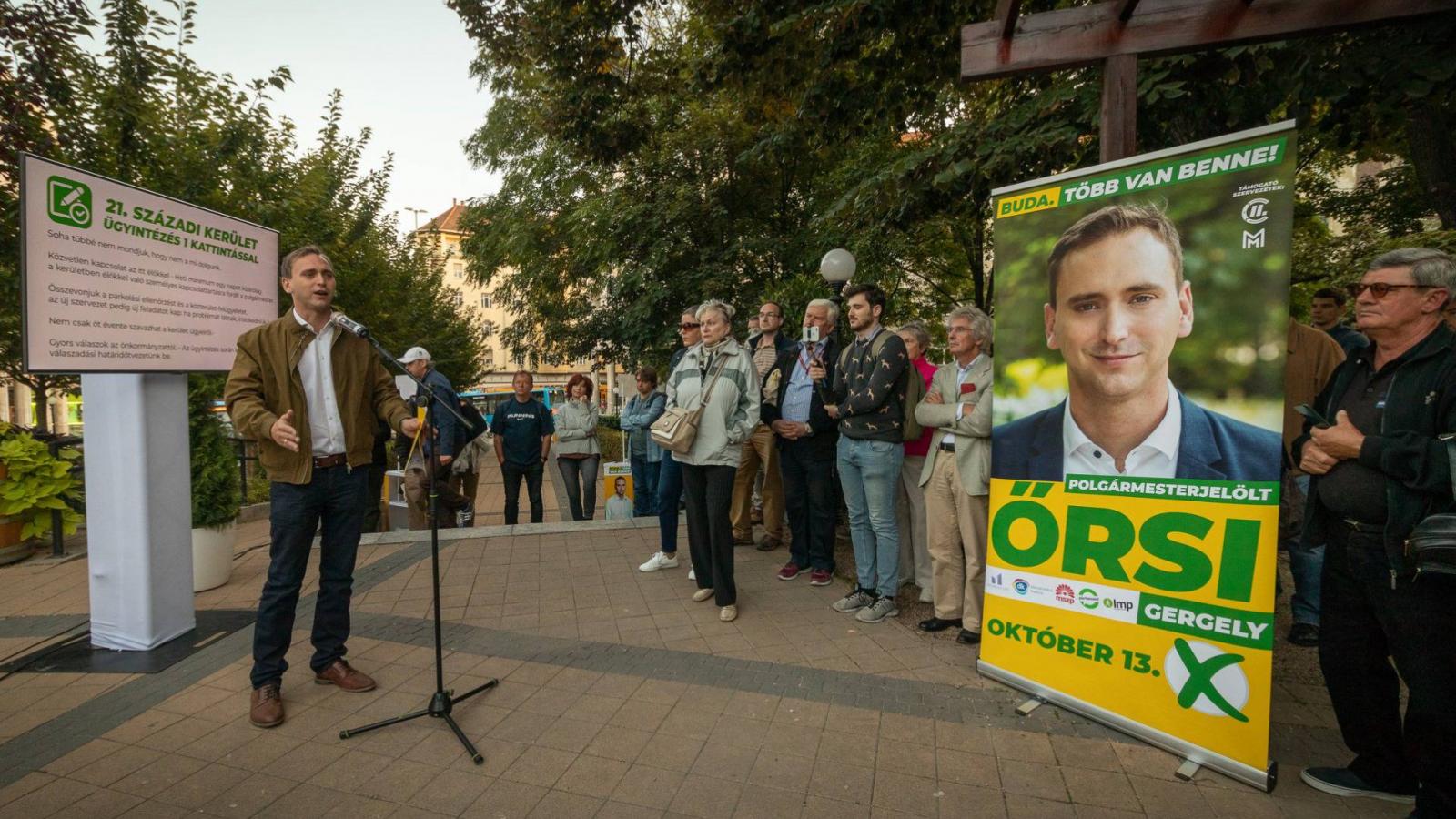 Őrsi Gergelyt Láng Zsolt II. kerületi esélyes kihívójának tartják