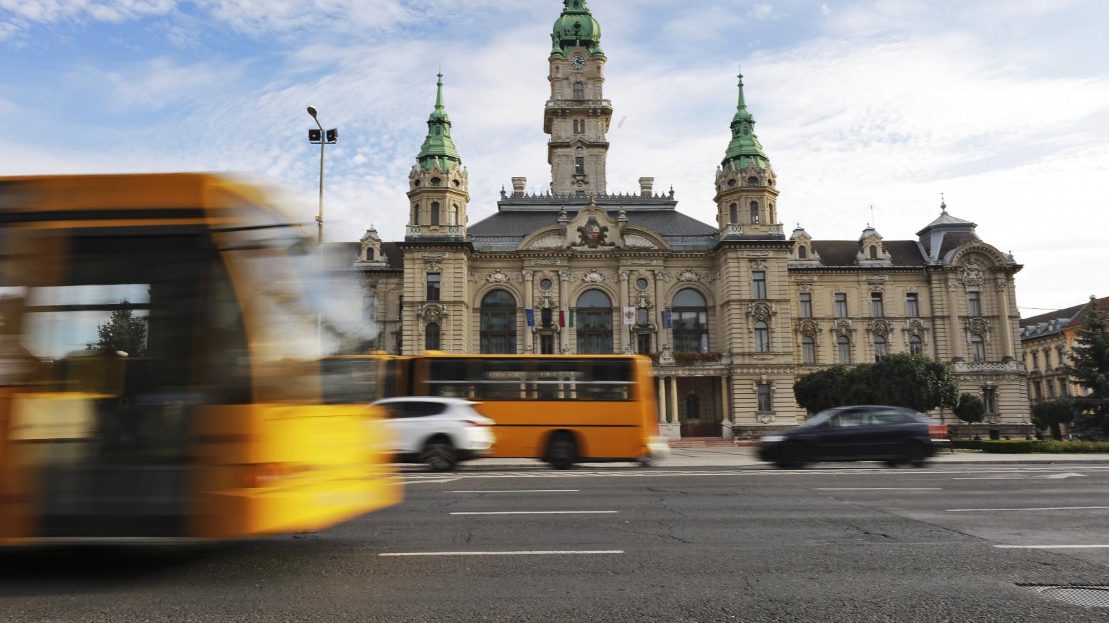 Győri utcakép. Képünk illusztráció