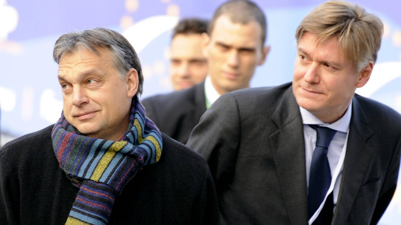 Orbán Viktor és Antonio Lopez-Isturiz