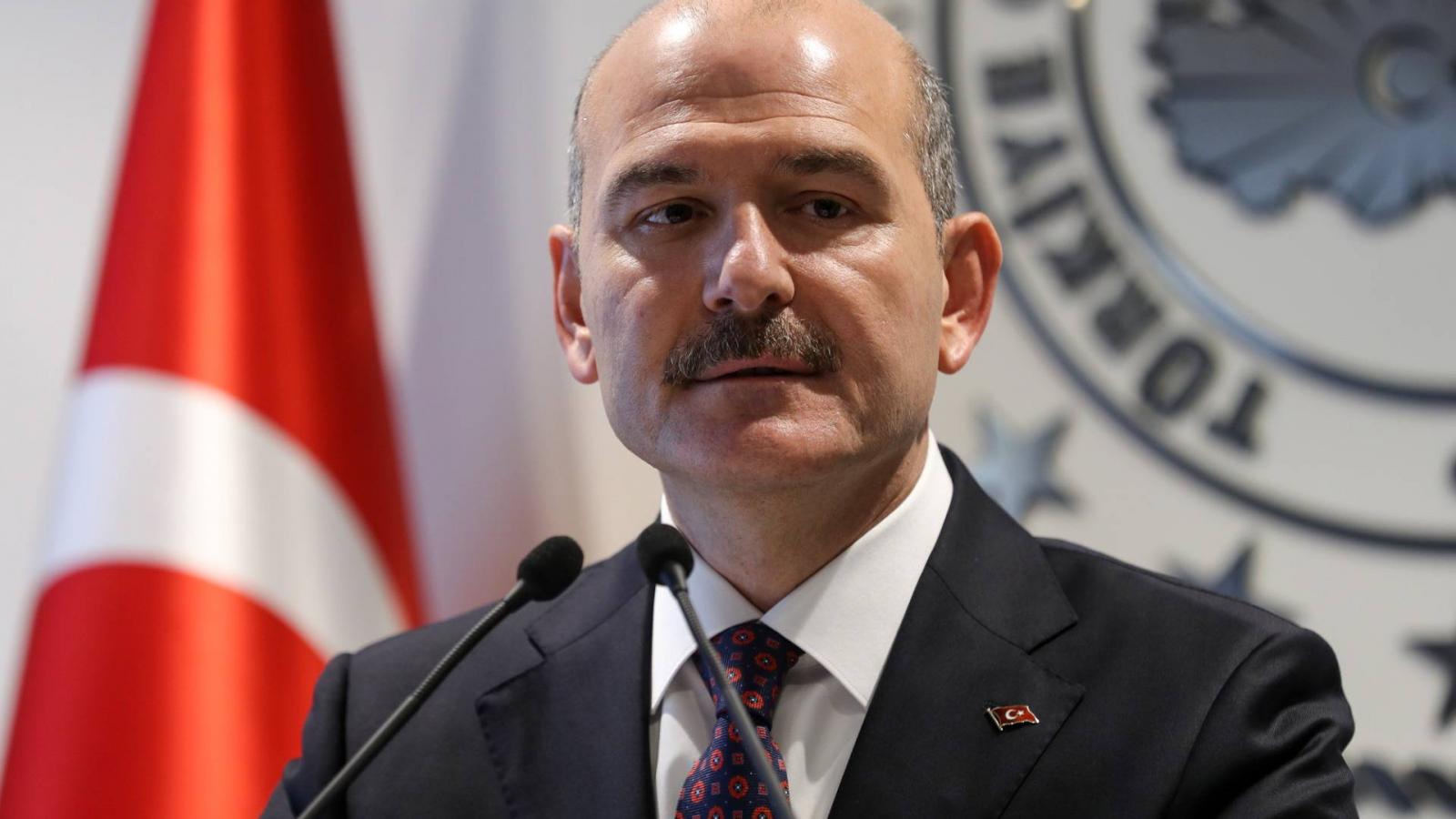 Süleyman Soylu török belügyminiszter