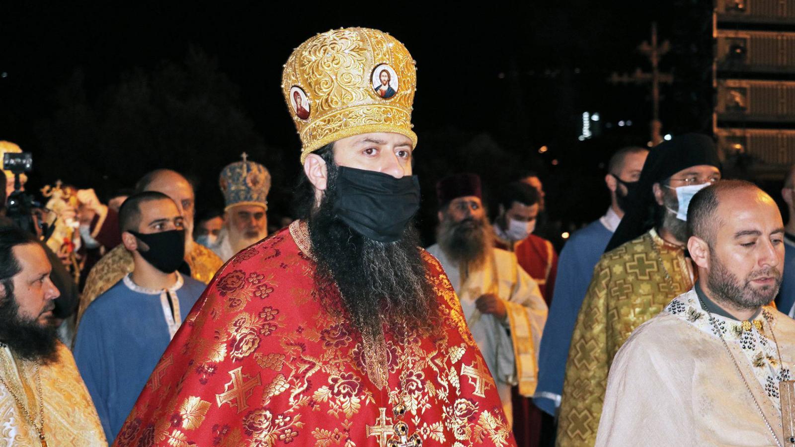 Easter mass amid Covid-19 pandemic in Tbilisi