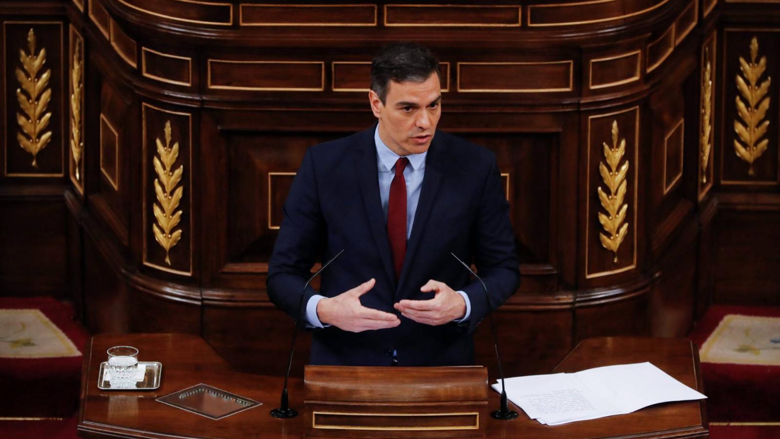 Pedro Sánchez spanyol kormányfő