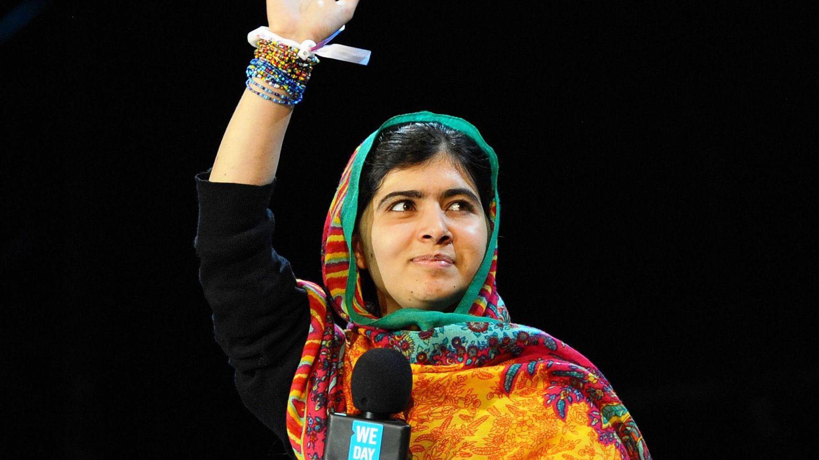 Malala ma már szimbólum FOTÓ: EUROPRESS/GETTY IMAGES/MICHEL PORRO