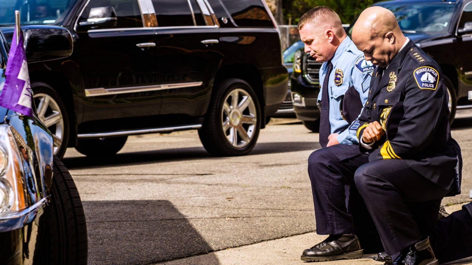 Memorial service for George Floyd, whose death at the hands of police sparked mass protests