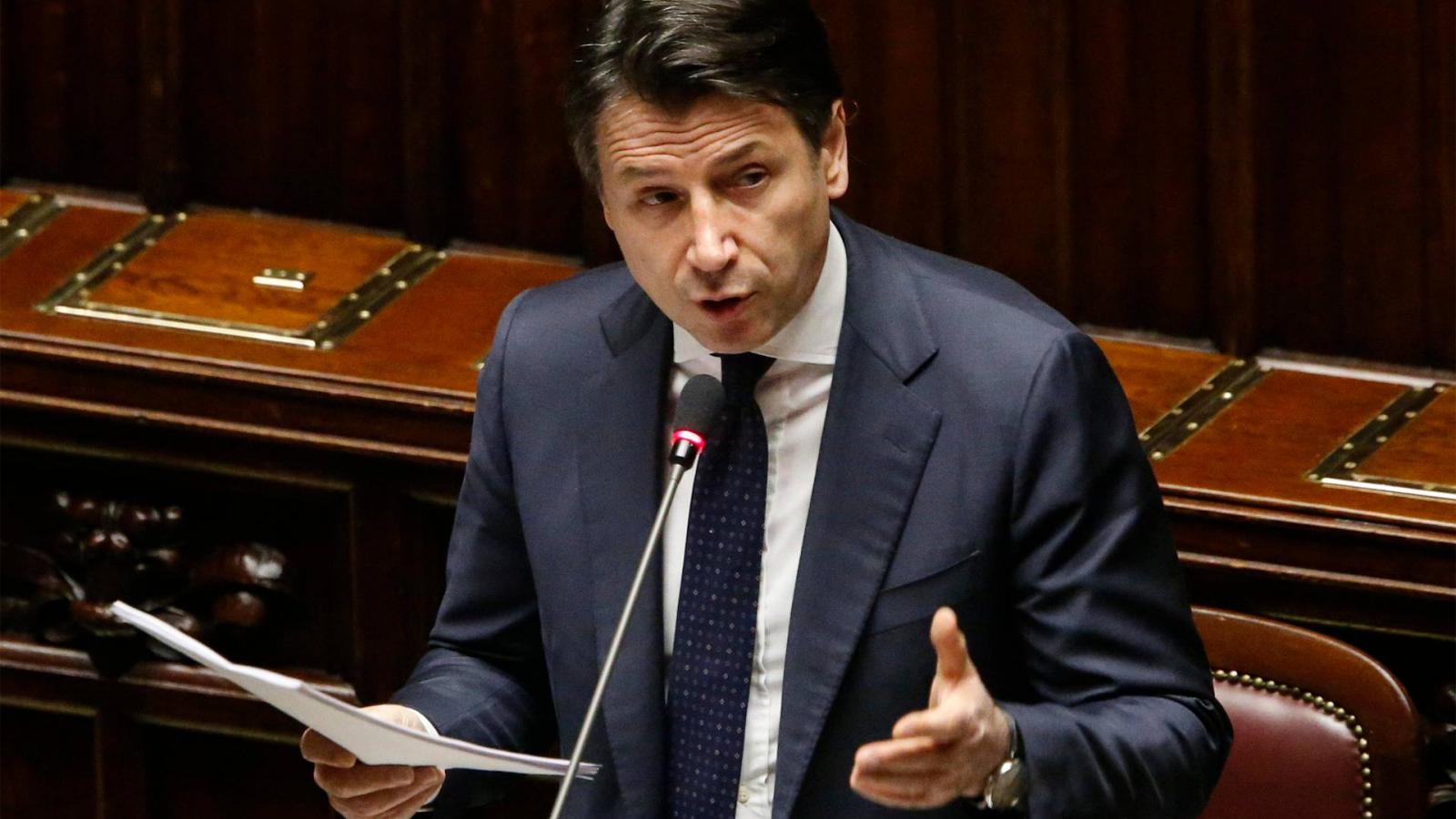 Giuseppe Conte olasz kormányfő