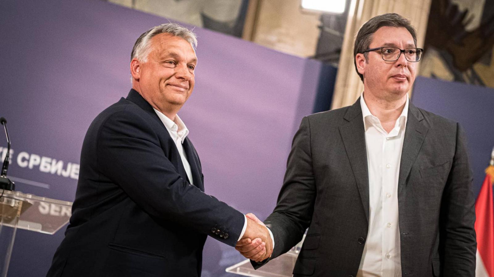 Aleksandar Vucic és orbán Viktor május 15-én találkoztak személyesen