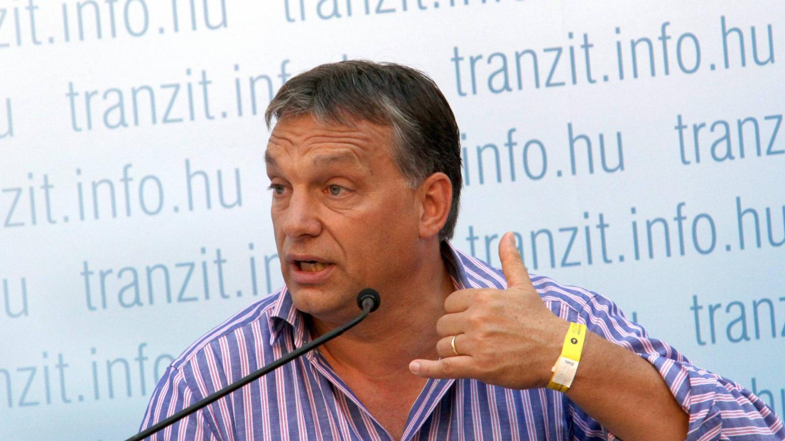 Orbán Viktor a 2012-es Tranziton