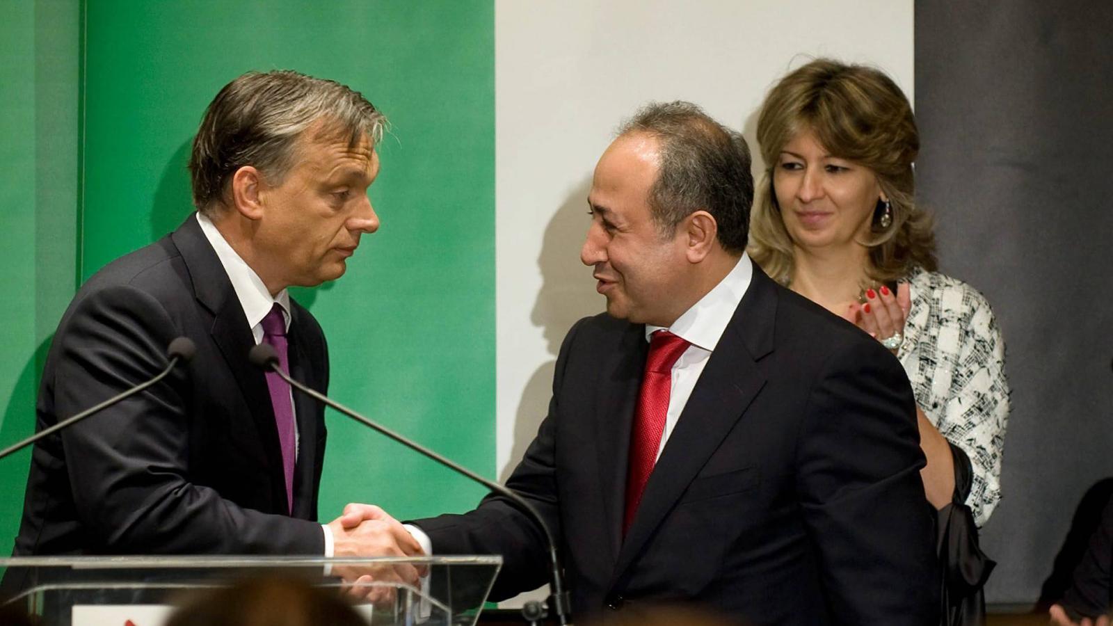 Zaid Naffa és Orbán Viktor 2012-ben