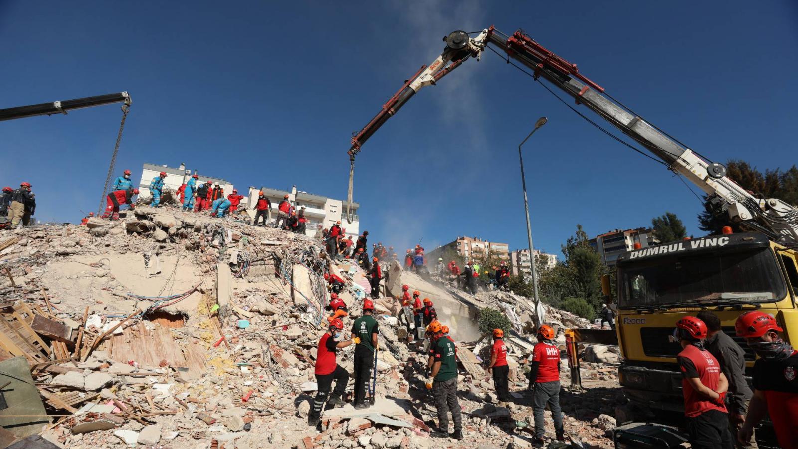 Turkey: Search, rescue work continues after earthquake