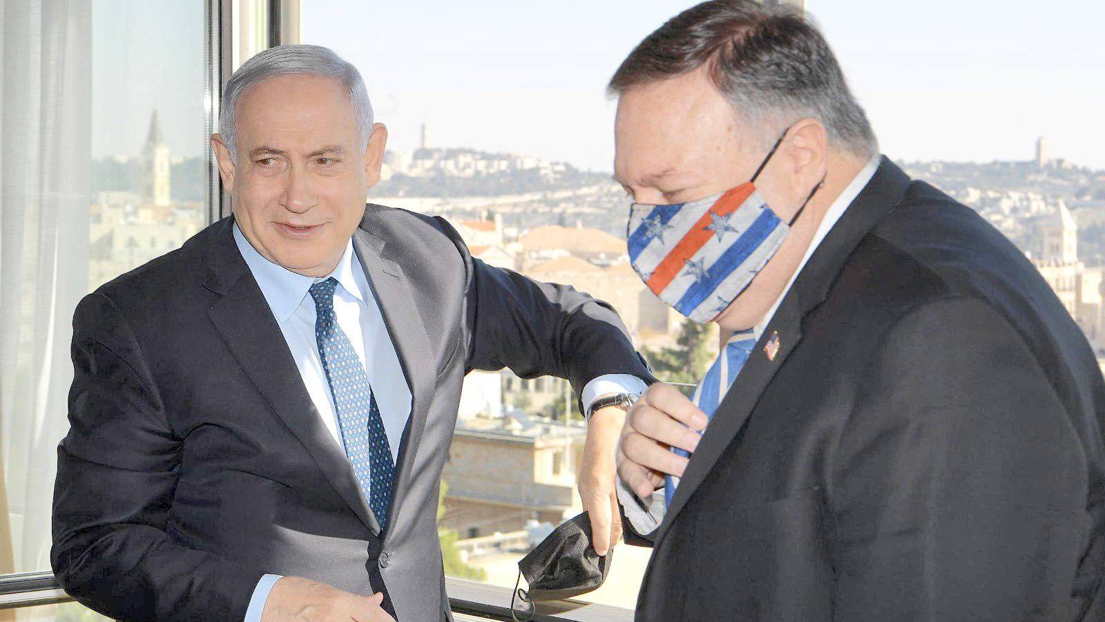 US Secretary of State Mike Pompeo in Jerusalem