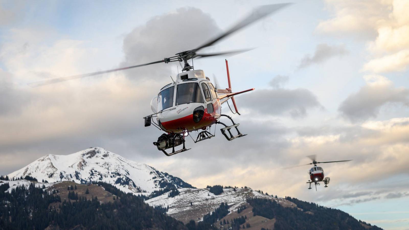 A svájci Adelboden vadregényes tája