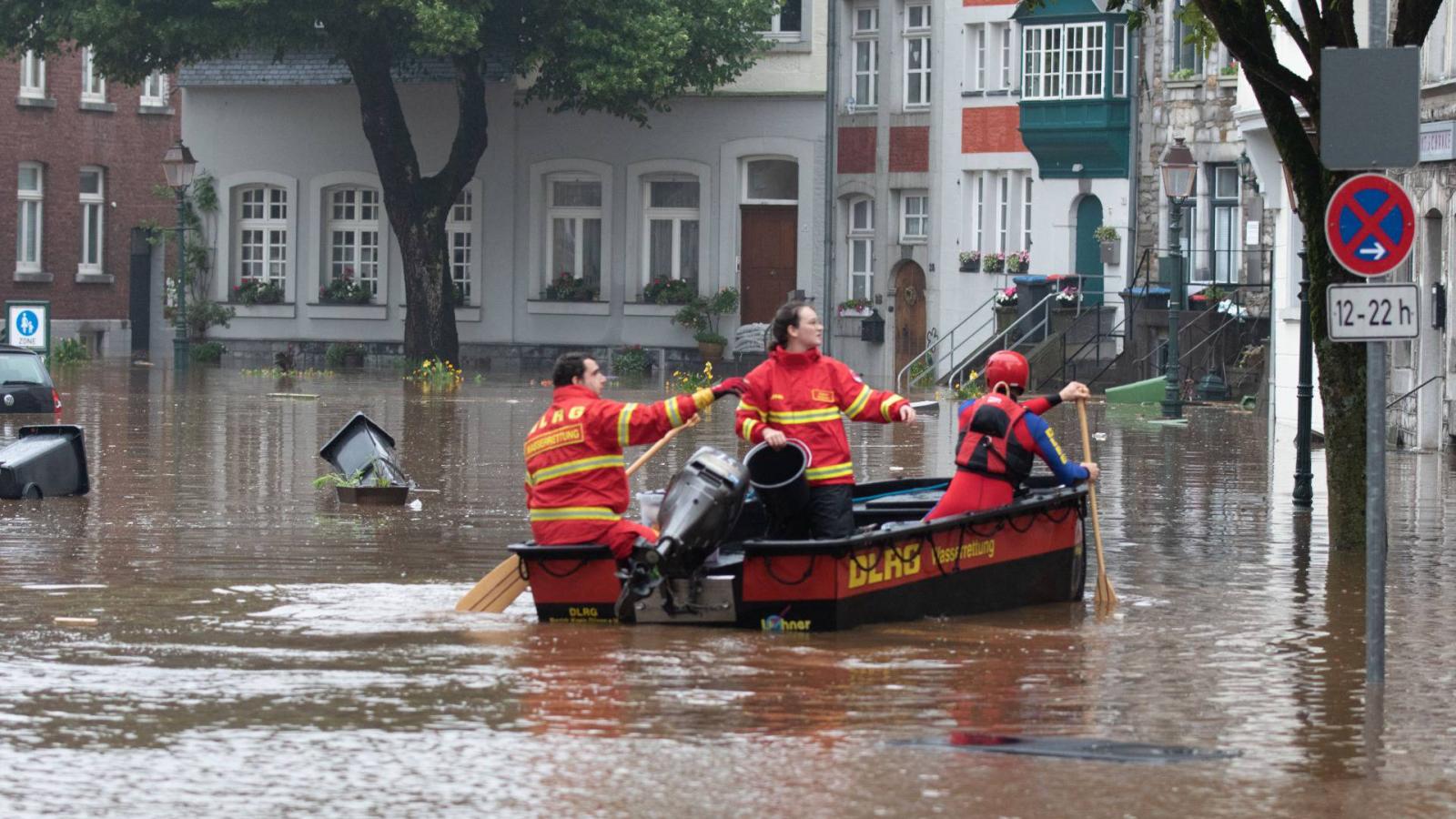 Thunderstorms in North Rhine-Westphalia