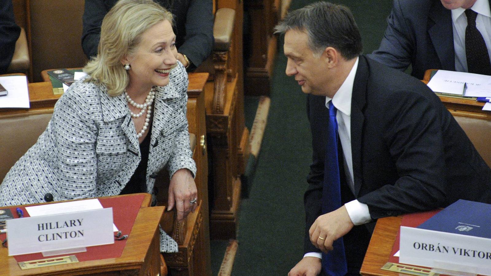 Clinton és Orbán 2011-ben.