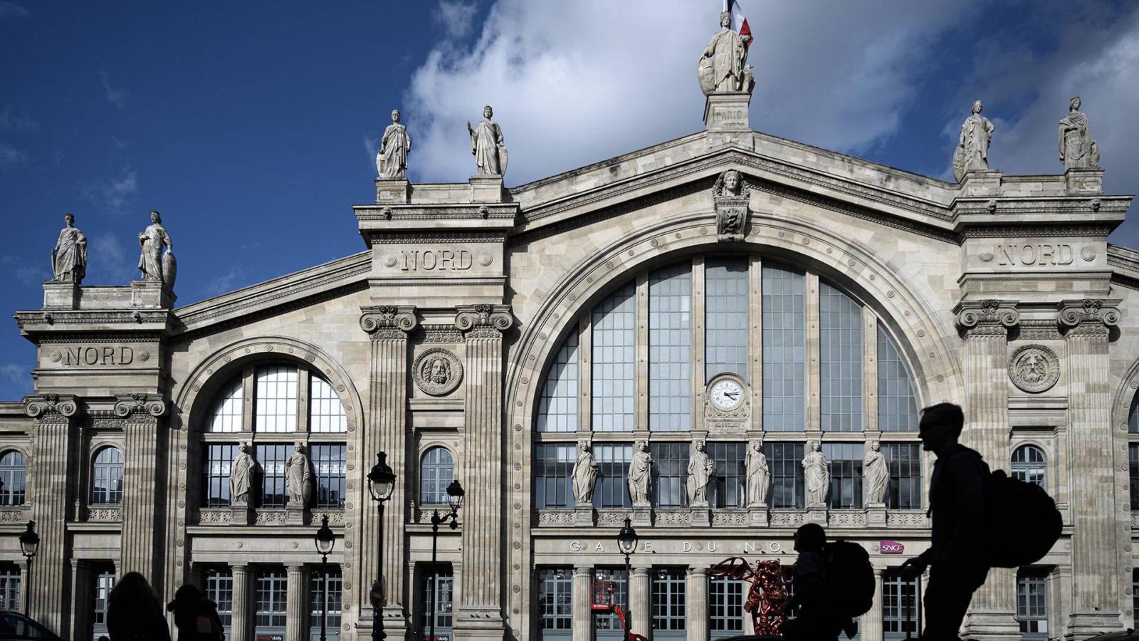 Gare du Nord pályaudvar.