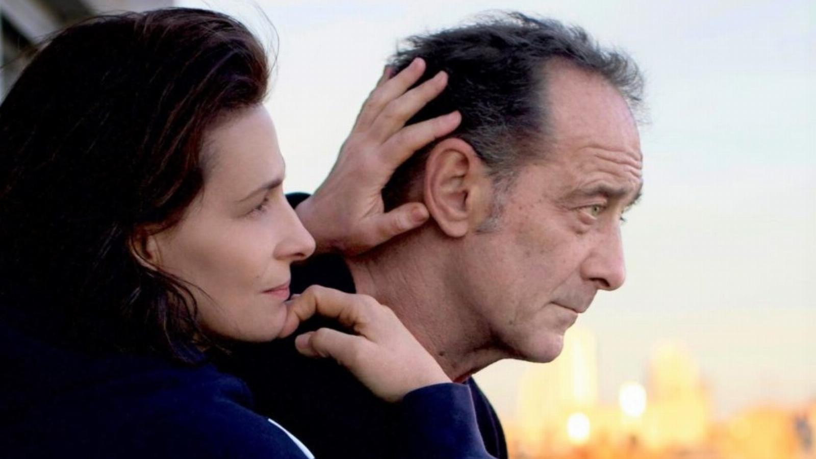 Az Ezüst Medvével
díjazott
Both Sides
of the Blade
című filmben
Juliette
Binoche és
Vincent Lindon.