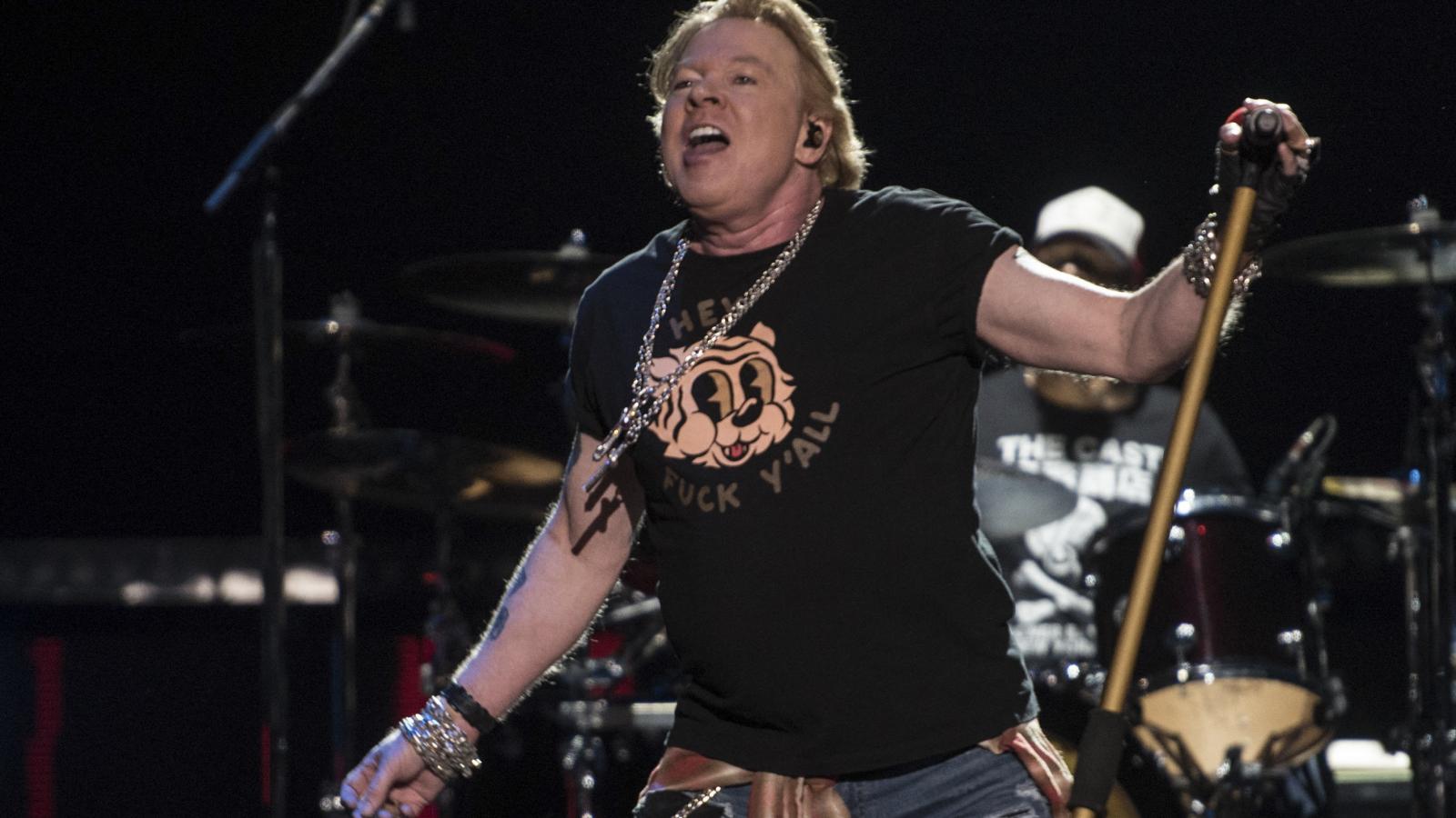 Axl Rose, a Guns N` Roses énekese 2020-ban