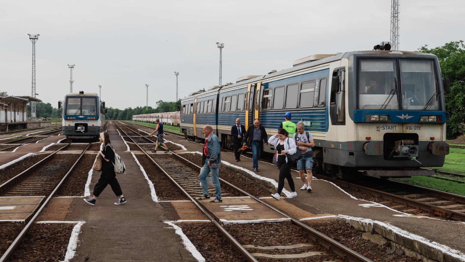 A szentesi vasútállomás. Képünk illusztráció. 