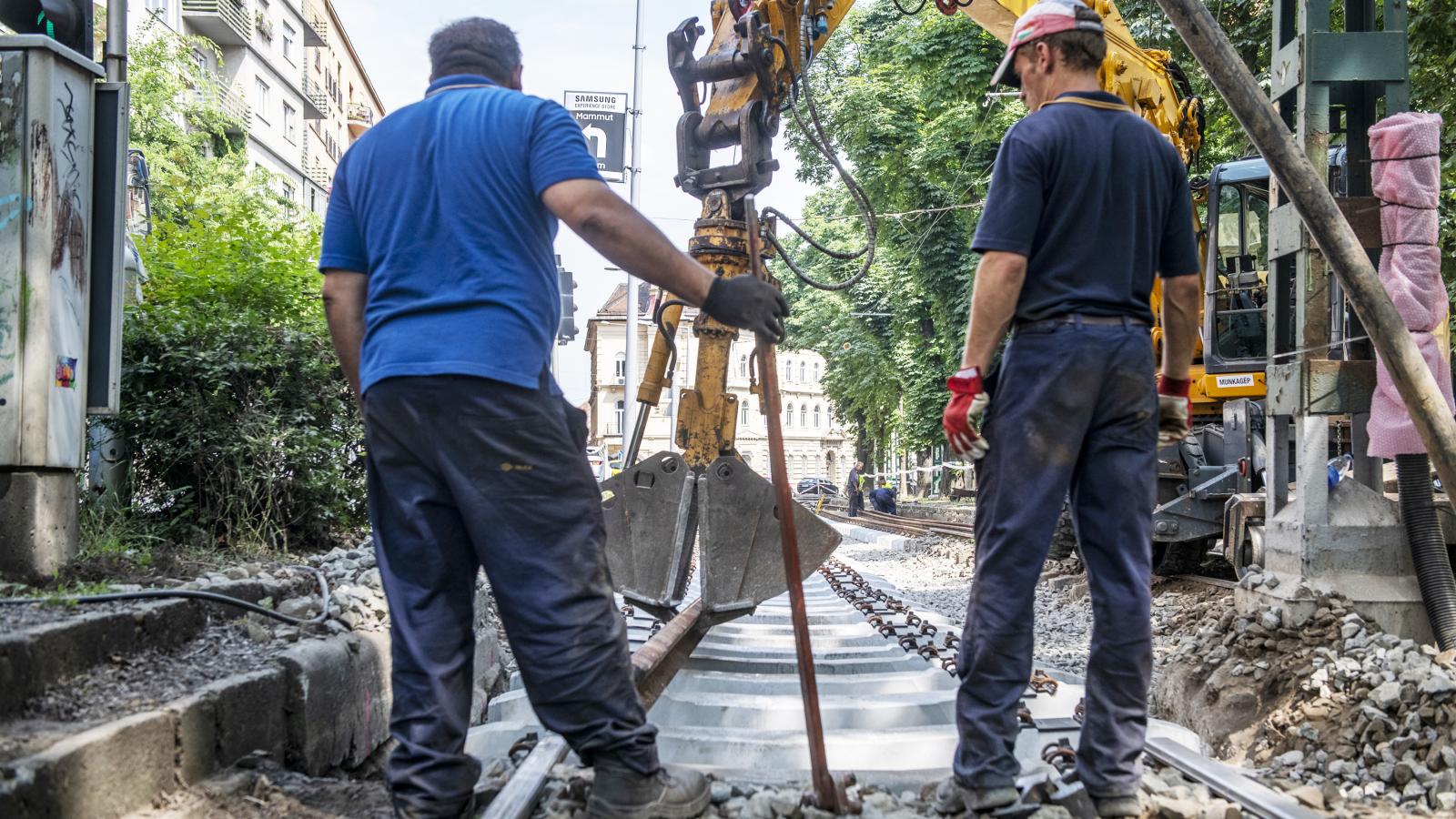 Az idei év legnagyobb beruházása a Széll Kálmán tér és Hűvösvölgy végállomás közötti, június közepén elkezdett villamosvonal-­átépítés, így ősztől ott is alacsony padlós CAF villamosok közlekednek majd