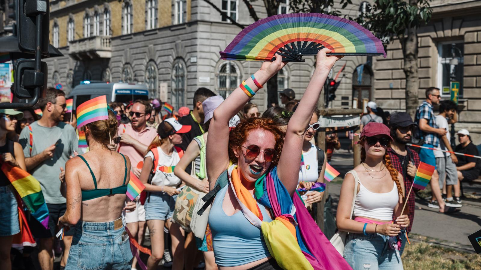 Vidám és zavartalan volt az idei budapesti Pride