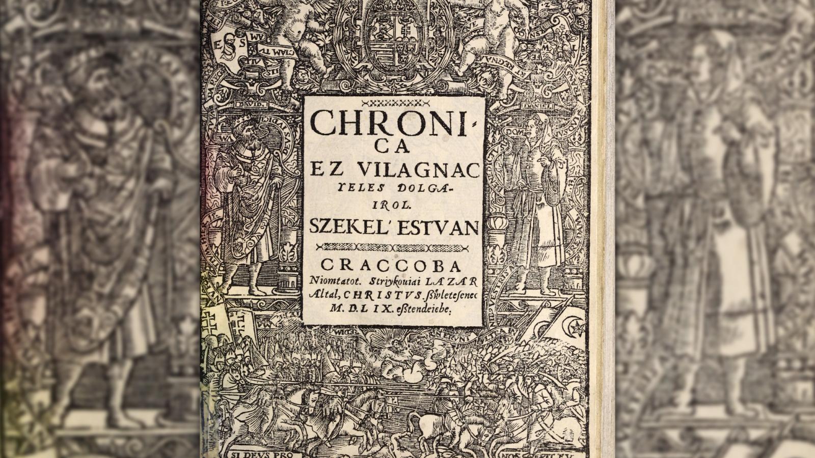 Székely István 
1559-es Krónikájában olvasható 
a Mátyásról szóló tréfa, amit ma 
már alig értünk