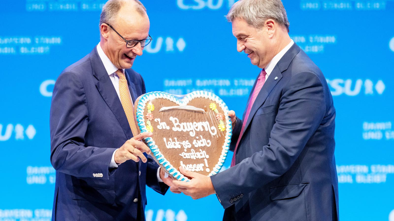 Úgy tűnik, jól megérti egymást Friedrich Merz és Markus Söder