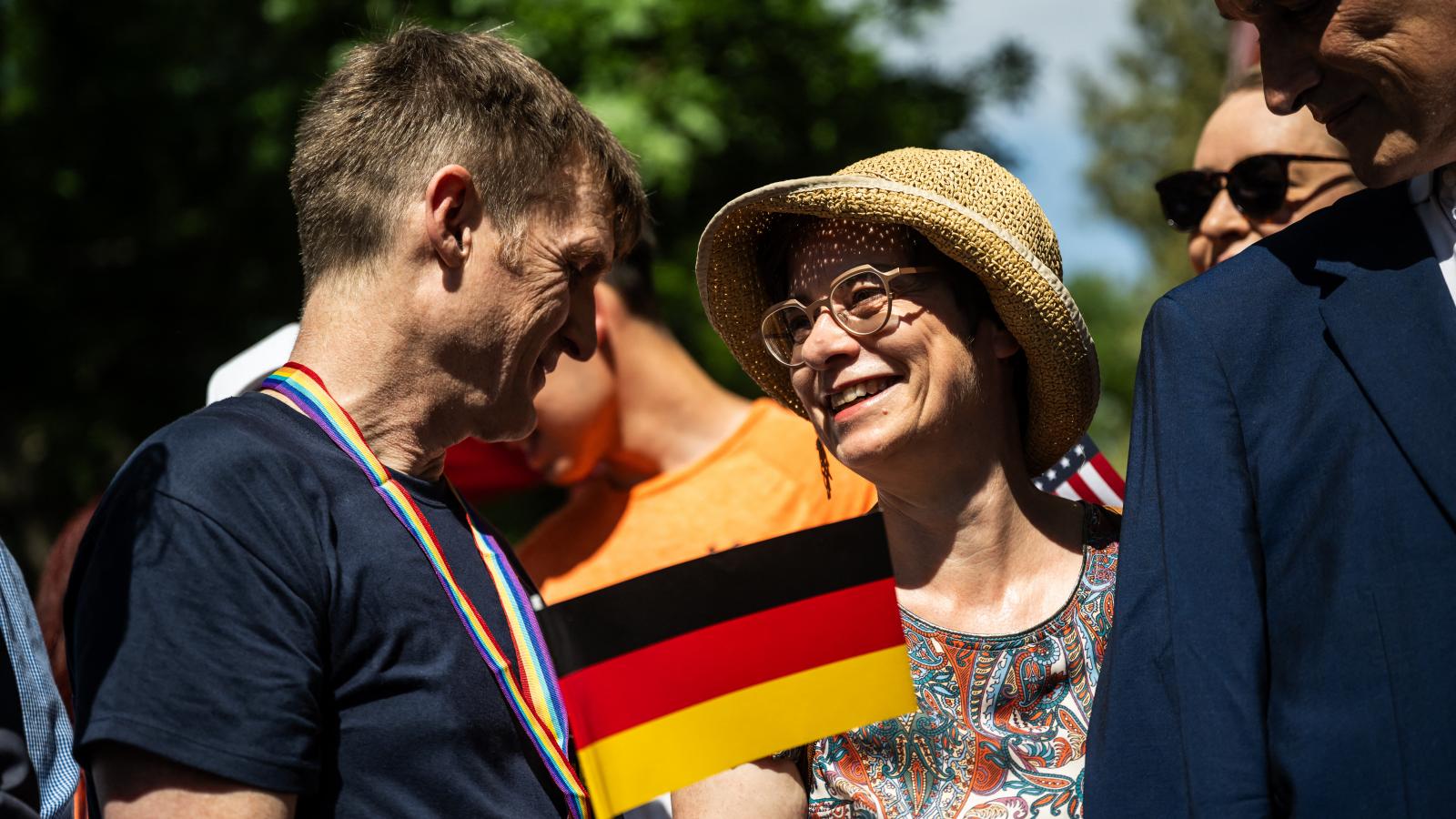 Julia Gross a Budapest Pride-on