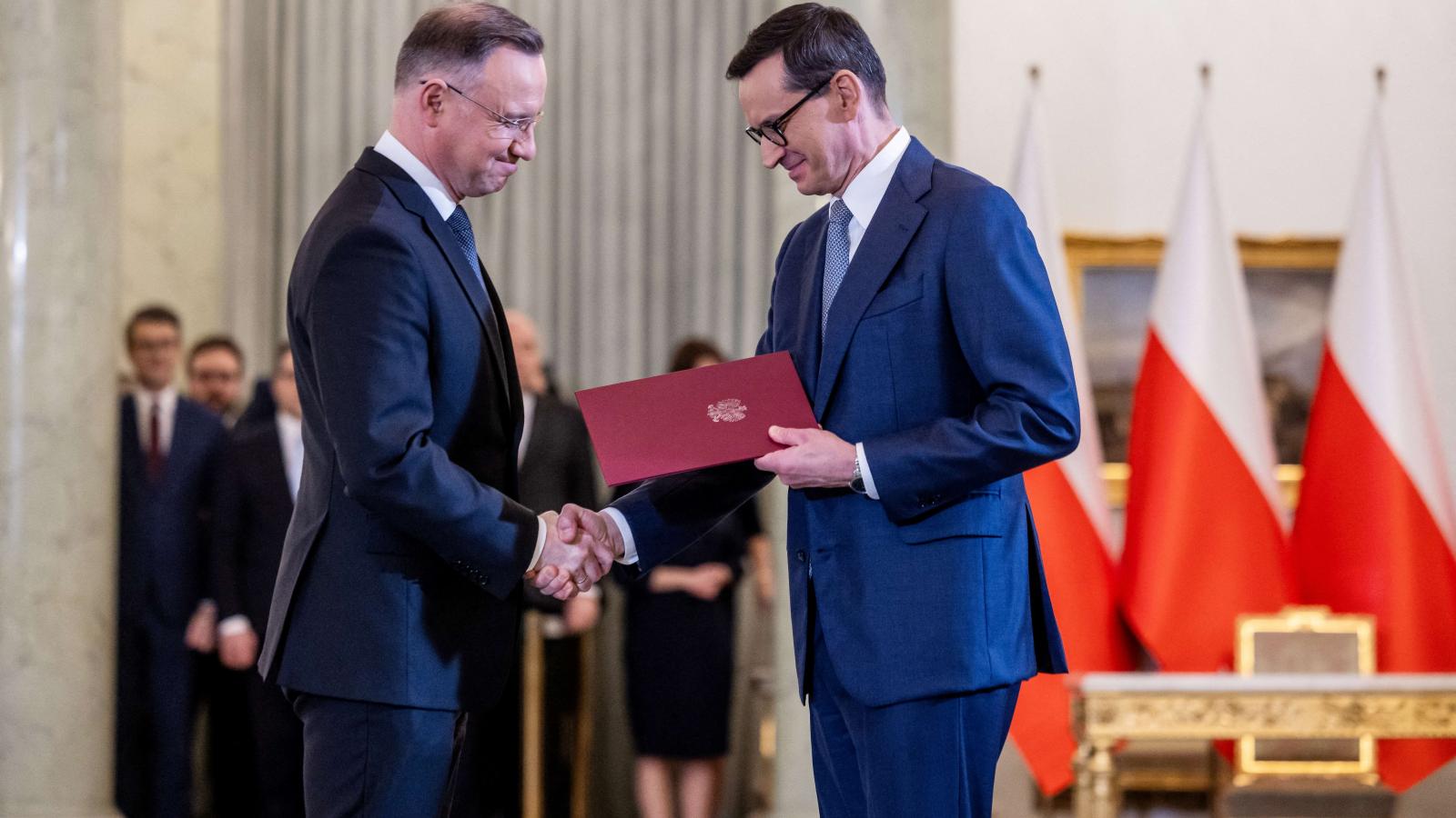 Andrzej Duda és Mateusz Morawiecki