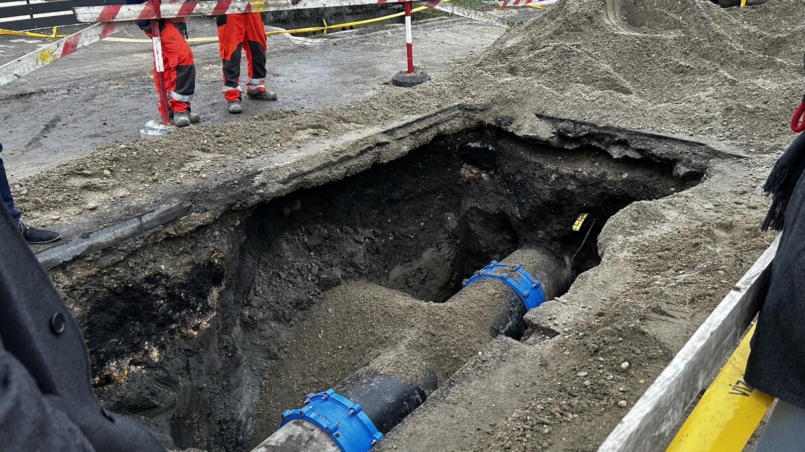 Megjavították a hibás diósdi vezetéket